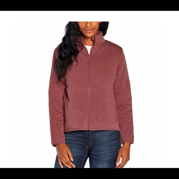 Three Dots Women's Burgundy Jacket - Picture 1 of 9